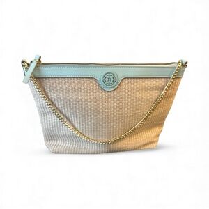 Nanette Lepore Vegan Leather Purse "Surf Spray" Chain SHOULDER BAG ONLY, no tote